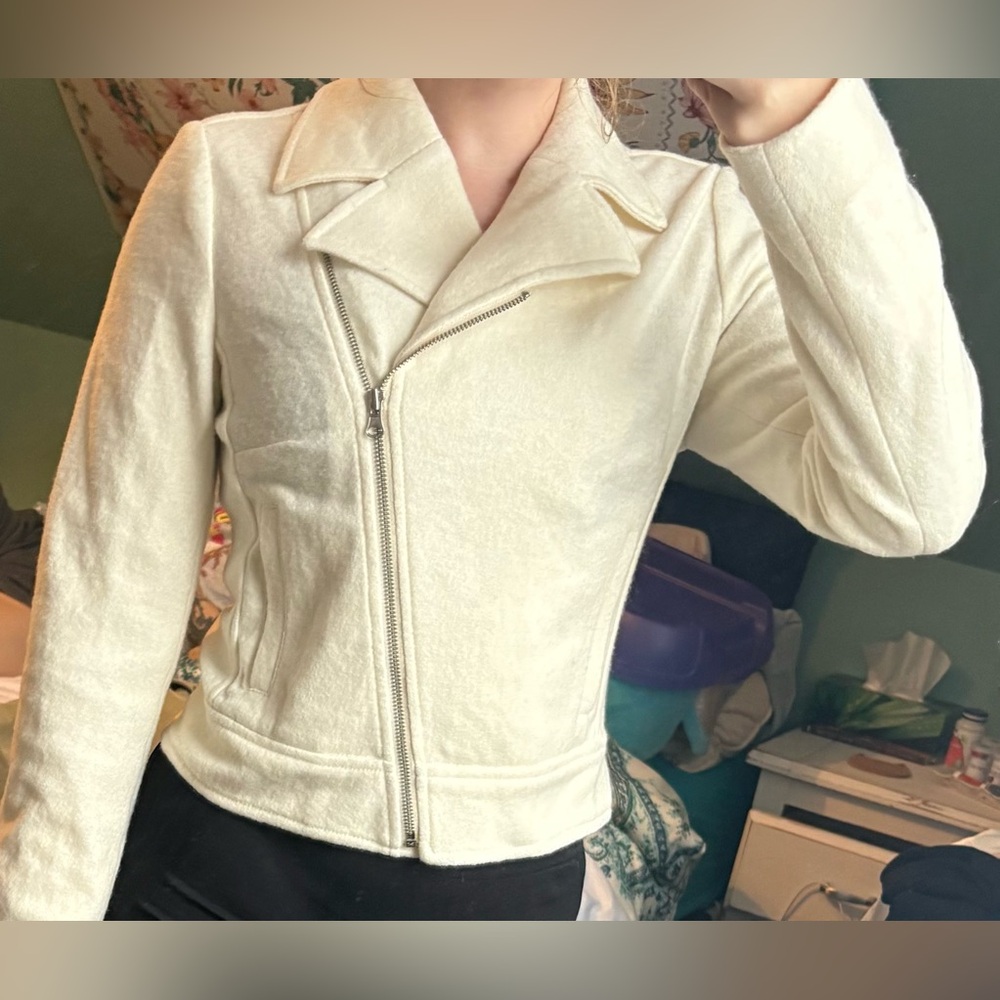Jacob Cream Teddy Jacket